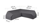 Platinum Aerocover platform loungesethoes 255x255 cm.