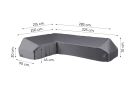 Platinum Aerocover platform loungesethoes 325x255 cm - Links