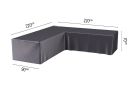 Platinum Aerocover loungesethoes L-vorm 220x220 cm.