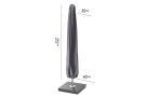 Platinum Aerocover parasolhoes voor stokparasol - 215x30/40 cm.