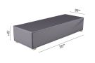 Platinum Aerocover ligbedhoes 210x90x30 cm.