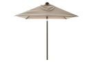 Madison Triangle stokparasol - 210x130 cm. ecru.
