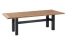 Hartman Heron dining tuintafel 240x100 cm. - Zwart/Teak
