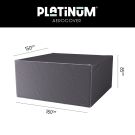 Platinum Aerocover tuinsethoes - 160x150x85 cm.