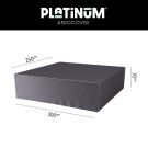 Platinum Aerocover loungesethoes 300x250x70 cm.