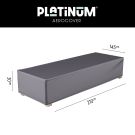 Platinum Aerocover ligbedhoes 210x145x30 cm.