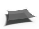 Platinum Coolfit schaduwdoek vierkant antraciet 3,6 x 3,6 m