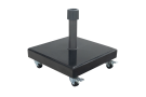 Platinum verrijdbare parasolvoet Rome 40 kg - Black Polished