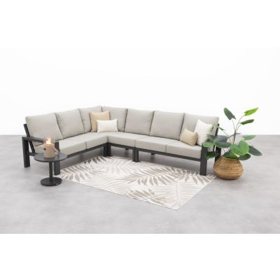 Verano lounge hoekbank (4-delig) - Royal Grey