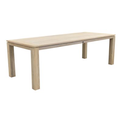 Rome teak tuintafel 240x100 cm. - Grey