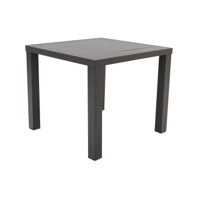 Lena tuintafel antraciet - 90 x 90 cm.