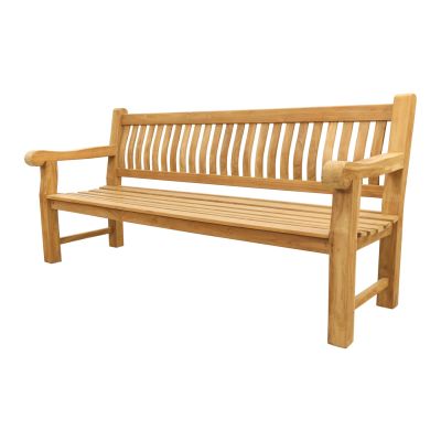Teakhouten tuinbank Patrick XL - 200 cm. Teakhouten tuinbank Patrick XL - 200 cm.