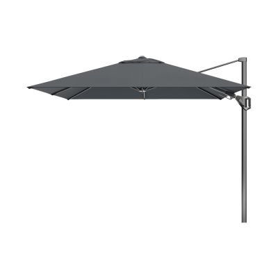 Platinum Voyager Vierkante Zweefparasol T2 2,7x2,7 m. - Antraciet