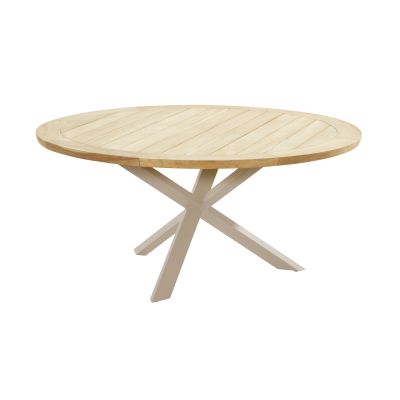 Taste Prado tuintafel - 160 cm. rond - latte