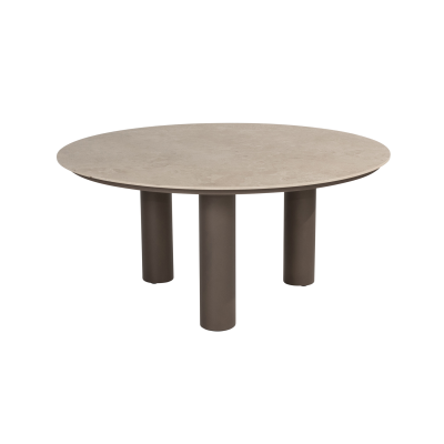 4 Seasons Arizona ronde tuintafel  Ø160 cm. - zand/terre