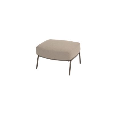 4 Seasons Outdoor Capalbio footstool - terre