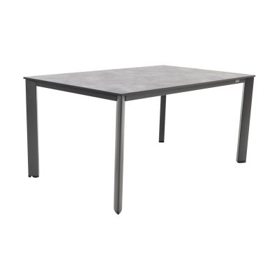 Kettler Edge tuintafel 160x95 cm. - HPL antraciet