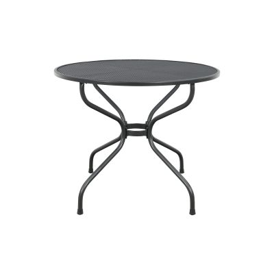 Royal Garden strekmetaal tuintafel rond - Ø90 cm. - Antraciet 