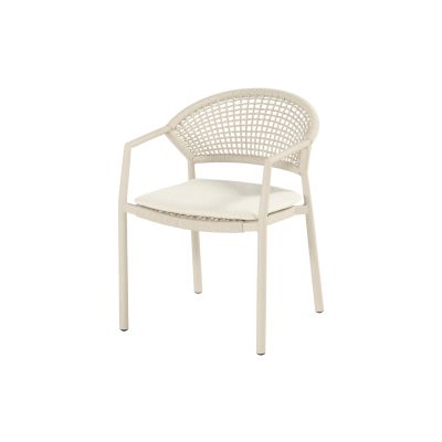 Hartman Taragona stapelbare rope dining tuinstoel - Sand