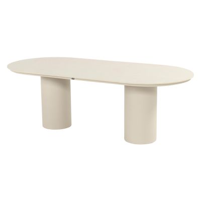 Hartman Valencia ovale dining tuintafel 220x100 cm. - Beige