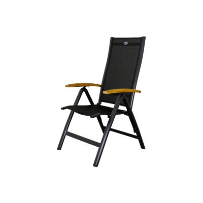 Hartman verstelbare tuinstoel Roma - Teak armleuning
