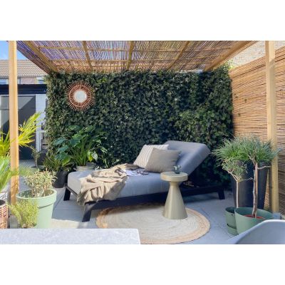 Mexico sunbrella ligbed 200x85 cm. - Lichtgrijs