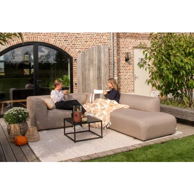 Lissabon/Toronto Sunbrella (Sit&Heat) verwarmde loungeset - Taupe