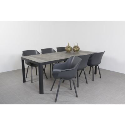 Hartman Sophie Element/Queens 220 cm. tuinset - 7-delig