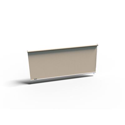 Nesling Coolfit rolgordijn 248x240 cm. - Gebroken wit