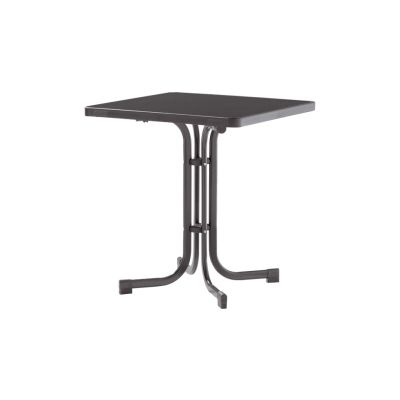 Sieger Boulevard vierkante klaptafel 70x70 cm. - Antraciet