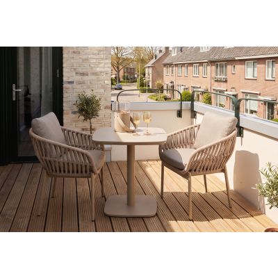 Romeo/Emma bistroset (3-dlg) - Latte
