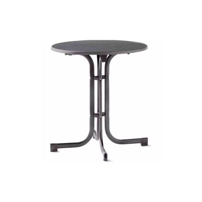 Sieger boulevard klaptafel 70 cm. rond