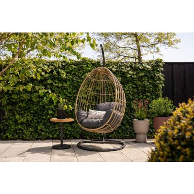 Hangstoel Panama swing egg - natural rotan Hangstoel Panama swing egg - natural rotan