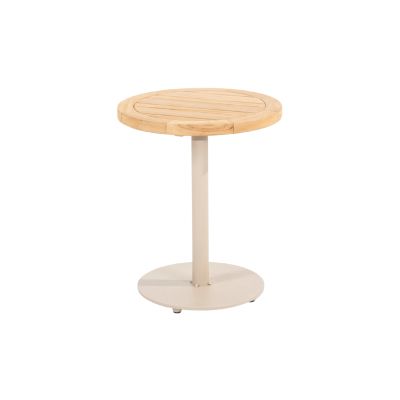 4 Seasons Volta koffietafel - teakhout/taupe - Ø45 4 Seasons Volta koffietafel - teakhout/taupe - Ø45