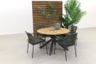 Taste Barista - Groen/Quote teak - Ø120 cm. - Tuinset 5-delig