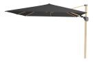 Platinum Challenger Zweefparasol T2 premium - 3x3 m. Oak - Faded Black