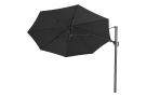 Platinum Challenger Zweefparasol T2 premium - 3,5 m. rond Faded black