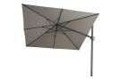 Platinum Challenger Zweefparasol T2 premium - 3x3 m. Manhattan Grey