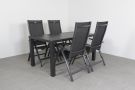 Hartman Roma/Lena 160 cm. tuinset - 5-delig verstelbaar