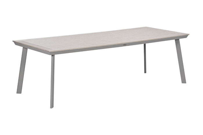 GI Vigo Dining tuintafel 230x100 cm. - Taupe/Light Teak
