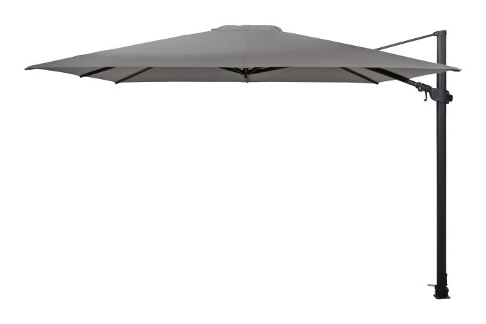 4-Seasons zweefparasol Siesta Premium 300 x 300 cm Charcoal