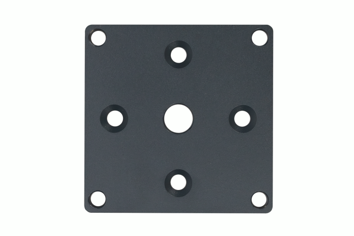 Perfect Shadow adapter plaat 6,4 cm - 11,3 cm. Royal Grey
