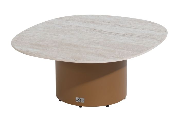 4SO Salontafel Sofie Keramiek 70x80 cm. - Amber