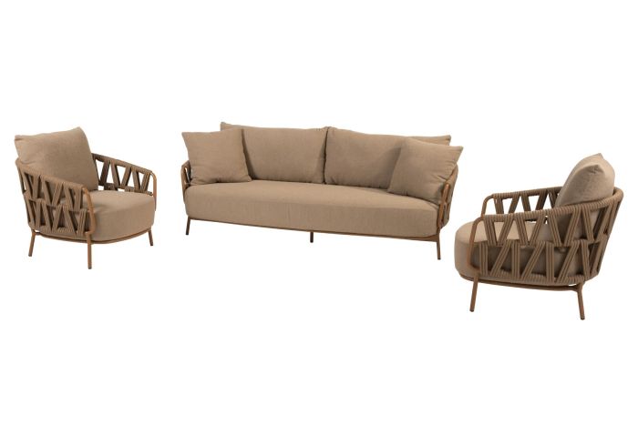 Biarritz stoel-bank loungeset