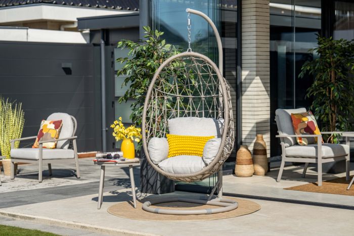 GI Panama rope hangstoel - Taupe