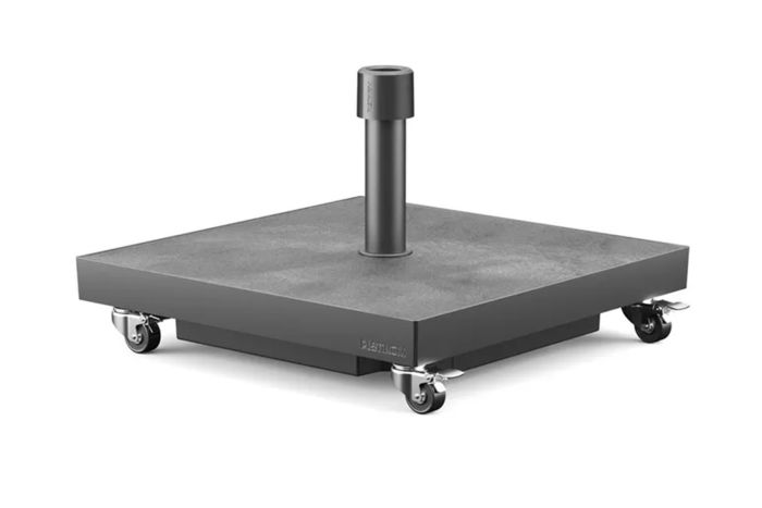 Platinum Ceramica verrijdbare vulbare parasolvoet 40 kg - Antraciet