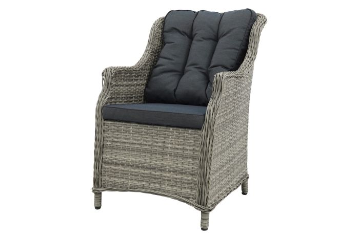 King dining tuinstoel - Paloma grijs - Op=OP