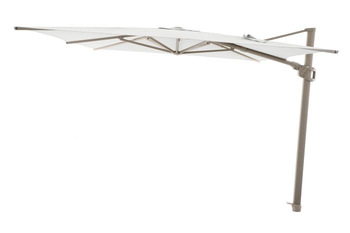 Perfect Shadow Eclipse zweefparasol 300x300 cm. Ultra - Latte/Soft sand