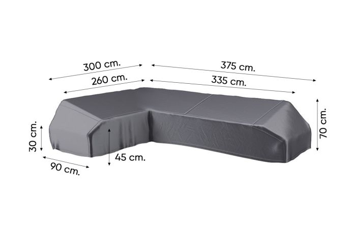 Platinum Aerocover platform loungesethoes 375x300 cm - Links