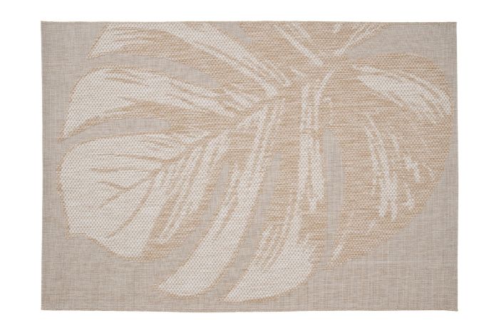 GI Naturalis buitenkleed 200x290 cm. - Leaf Taupe
